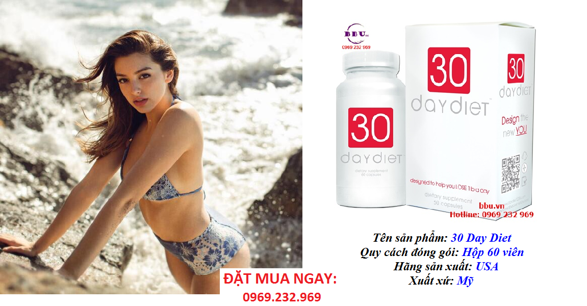 Trải nghiệm thuốc giảm cân 30 day diet